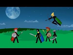 Atreyos Vs Xiphos, Kytchu, Spearton | Stick War Legacy | Animation!