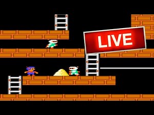 Lode Runner (NES) AO VIVO - Jogos antigos