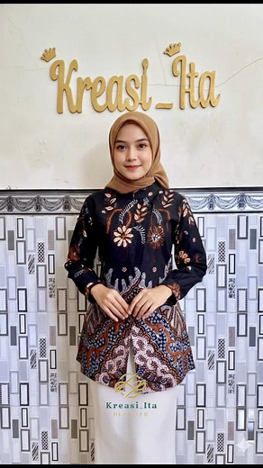 Kreasi Atasan Batik Tulis Madura yang Menawan
