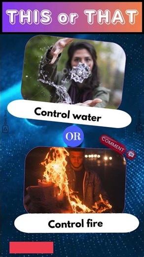 💧 Waterbender OR 🔥 Firestarter? Pick your avatar power!!