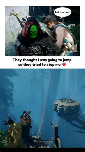 Wait… NPCs tried to save me?? 😳