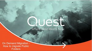 On Demand Migration - How to Migrate Public Folders (4373958)