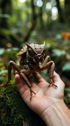 Deep Forest Secrets: Watch AI Create Mythical Beasts. #ai #animals