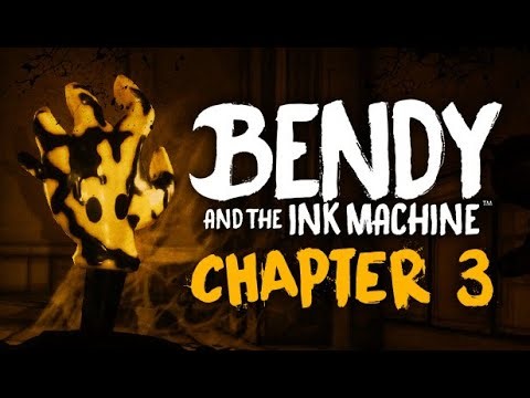 First Playthrough of Bendy The Ink Machine - Part 3 LIVE!