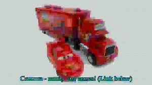 Free Shipping Pixar Cars 2 Mack Truck Hauler