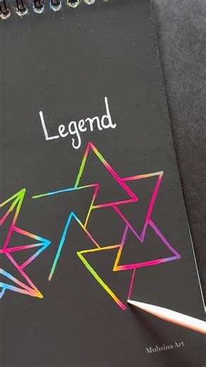 How to draw 3d star #shorts #craft #art #drawing #crafts #satisfying