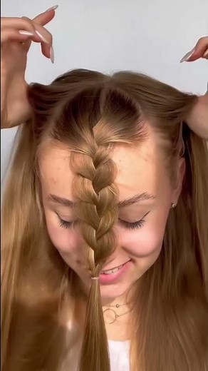 Fall hairstyle idea🥰