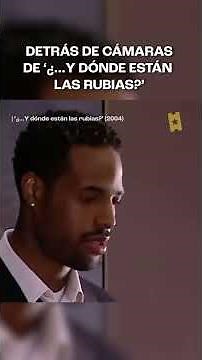 El DETRÁS DE CÁMARAS de '¿... Y dónde están las rubias?' que NO HABÍAS VISTO #whitechicks