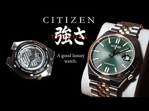 Citizen makes good luxury watches | Tsuyosa NK0024 & NK0020 Automatic Watch Review