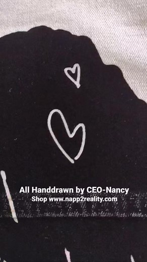 New Drawing! Her name is "Bold" and yes she is on a Denim Jacket! | Napp2reality Fashion