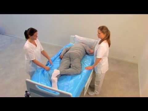 MaxiSlide Flites turning into prone | Patient Handling | Arjo Global
