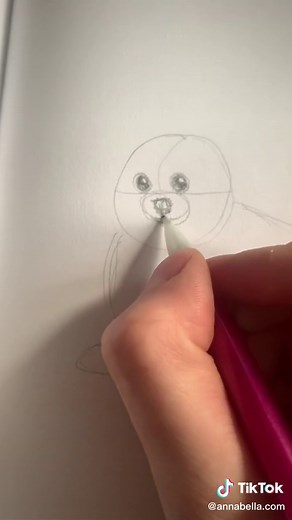 Drawing Tutorial: How to Draw a Seal Pup