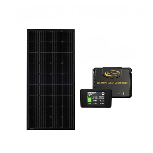 Go Power! RIGID Eclipse 200 Watt Solar Kit With 30A MPPT Controller