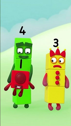 Rencontrez le Numéro Quatre | Apprendre à Compter | ​Numberblocks en français #shorts
