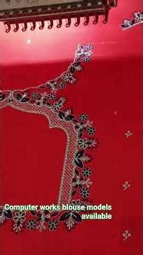 computer works blouse models available ✨✨