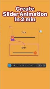 Figma Slider Animation in 2 min! ✨ (Interactive components tutorial) #figmatutorial #figmaanimation