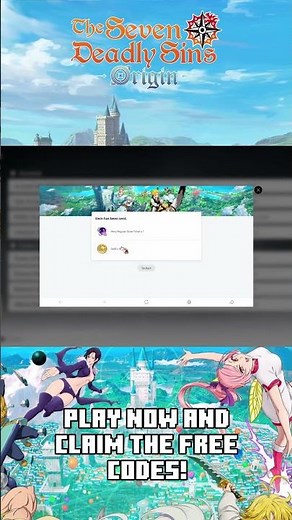 The Seven Deadly Sins: Origin - ALL THE CODES YOU CAN REDEEM