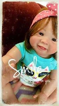 Smile with Olivia (reborn toddler with Down Syndrome)