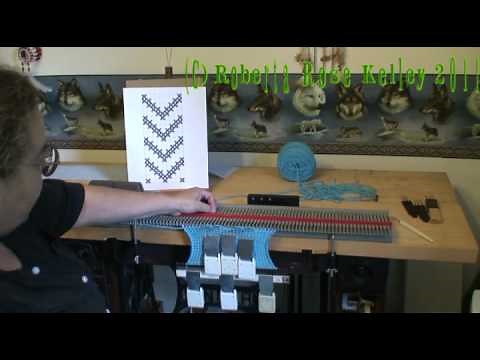 Slip Stitch on the Bond Knitting Machine