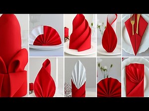 Elegant Folded Napkins | Easy & Inspiring Ideas