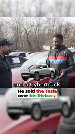 ‪@mkbhd‬ sold his Tesla over the Rivian, and Elon was not a fan