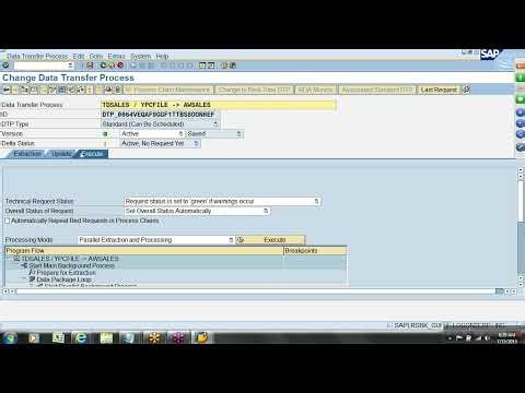 SAP BW Modelling DTP Settings P2
