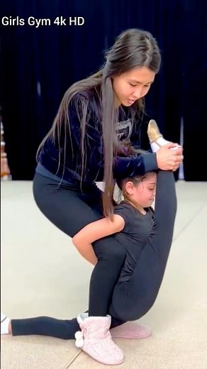 Painful Stretching for Beginners | Girl Gym Training Workout | Leg Stretching Improve Flexibility,