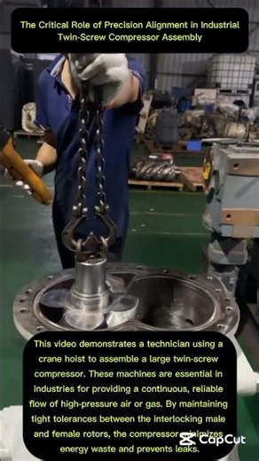 Understanding the Internal Mechanics and Volumetric Compression of Screw Rotors