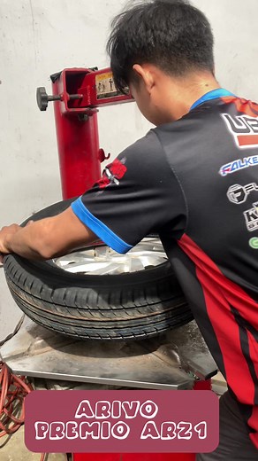Arivo premio arz1 on this Mirage Hatchback 👌 #ubecmags #ArivoTiresPH | Ubec Mags