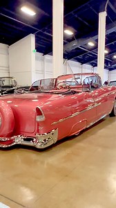 1955 Chevrolet Bel Air Convertible #lowriderlifestyle #lowridercars #trifivechevy #55chevy #chevybelair | Peter Mark