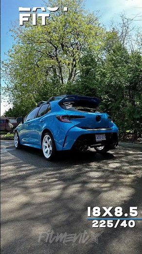 STOCK 19-Now TOYOTA COROLLA HATCHBACK FITMENT VIDEO GUIDE | FITMENT INDUSTRIES