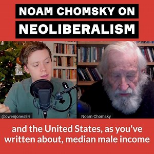 764K views · 14K reactions | Noam Chomsky exposes the truth about neoliberalism  Watch the whole interview on YouTube: https://www.youtube.com/watch?v=1W1gCzbQr2k or listen on the podcast: https://bit.ly/3rbV0cA Help us take on the right-wing media here: https://patreon.com/owenjones84 | Owen Jones | Facebook