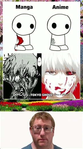 Tokyo Ghoul anime vs manga differences will actually blow your mind #anime #otaku #tokyoghoul