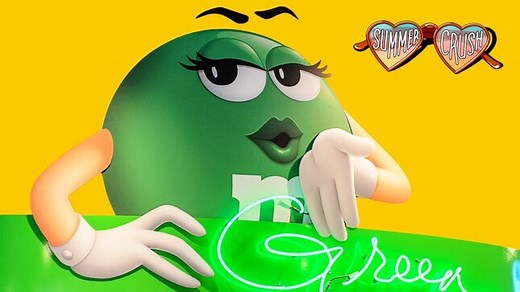 The Cursed History of the Sexy Green M&M