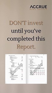 Learn the potential risks and returns of buying an investment property. A Feasibility Report is non-negotiable. Get one to make informed decisions that align with your finances. | Accrue Real Estate