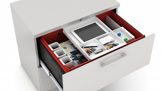 Haworth File Drawer Insert Animation