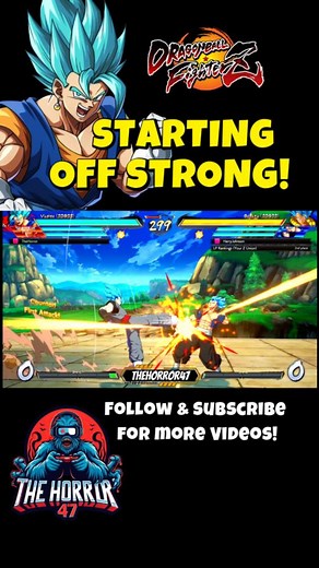 Starting Off Strong! Dragon Ball FighterZ Multiplayer Gameplay! #DragonBallFighterZ, #DBFZ, #FightingGames, #Combos, #DragonBall, #FYP | TheHorror47