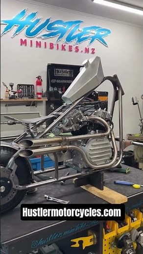 building a mini chopper with V-twin engine #bike #chopper #motorbike #bikelover #shorts
