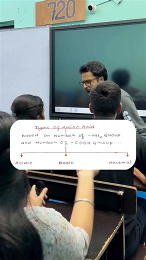 No Revision → ❌ No Retention → ⚠️ No Results → 😢 Only Regret This reel revises Types of Amino Acid (Class 11 – Biomolecules) in the fastest, most effective way: ✅ 100% NCERT-based 🚫 Zero extra junk 🔥 Maximum output in minimum time I’m Ankit Goyal Trusted by lakhs of NEET aspirants 💯 These reels turn average students ➡️ toppers 🏆 Don’t wait for exams ⏳ Revise NOW 🔥 That’s how ordinary becomes extraordinary 🚀 #ankitsir #sarvsresthainstitute #raipur #chhattisgarh #neet2026 #neetug #neetbiolo