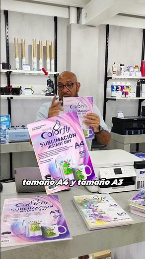 📢 El MEJOR papel para sublimación 🔥 ¡Colores vibrantes y máxima transferencia!