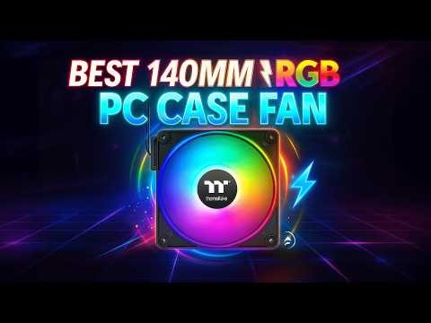 Best 140mm RGB PC Case Fan with Silent Design