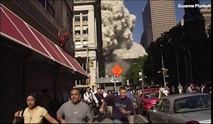 Photographer's timelapse shows people running for their lives from 9\/11 attack