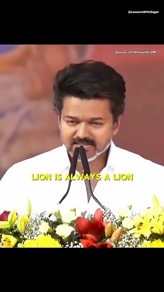 Lion is always a lion 🔥 | Vijay Thalapathi