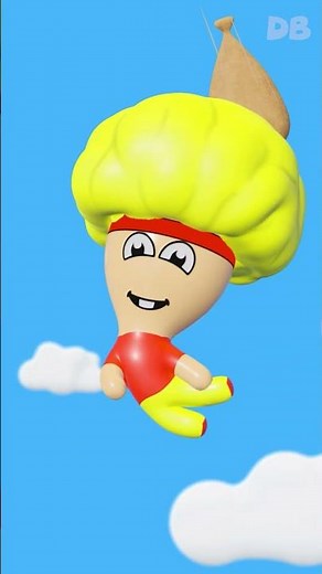 Chicky salva o pequeno pinguim | D Billions Em Português #shorts #db