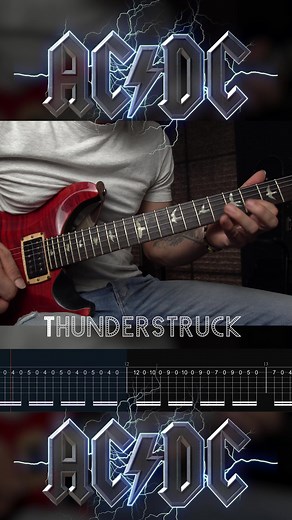 Learn to Play AC⚡DC's Thunderstruck Intro on Guitar