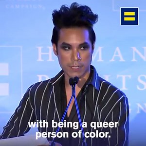 544K views · 6.4K reactions | Openly gay Asian American producer and actor Eugene Lee Yang delivered a powerful speech upon receiving the HRC Visibility Award at the 2019 HRC San Francisco Bay Area Gala. | Human Rights Campaign | Facebook