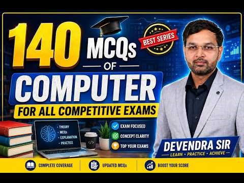Computer for Competitive Exams 2026 | Class 01 | Computer Most Expected Questions | By Devendra Sir