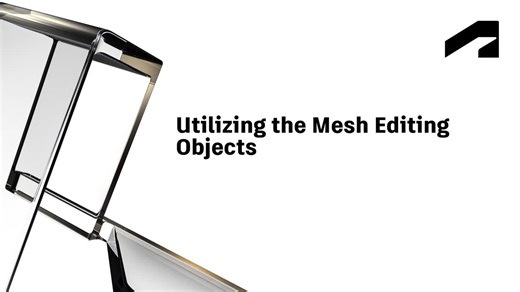 Utilizing the mesh editing objects | Autodesk