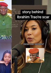 The story behind the sc@r on Captain Ibrahim Traore face ........ Listen 👂 Captain Ibrahim Traore is a Great hero 💪 #IbrahimTraore #africa | Gaius Harriet Konyen