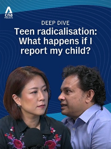 “Will my child end up with a permanent record if I report them?” Many parents hesitate to ask for help when they suspect their children might be self-radicalised. There isn't a record if you call the Religious Rehabilitation Group helpline at 1800-7747747, assures secretary and counsellor Dr Mohamed Feisal Hassan. The aim is to support families through mentoring and early intervention, not criminalise the teenagers who may be seeking answers. Watch the full Deep Dive podcast on how to identify a